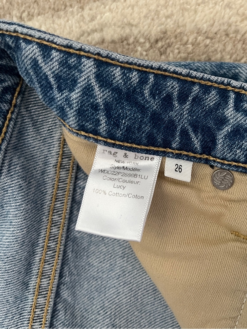 rag & bone denim shorts - Picture 6 of 9